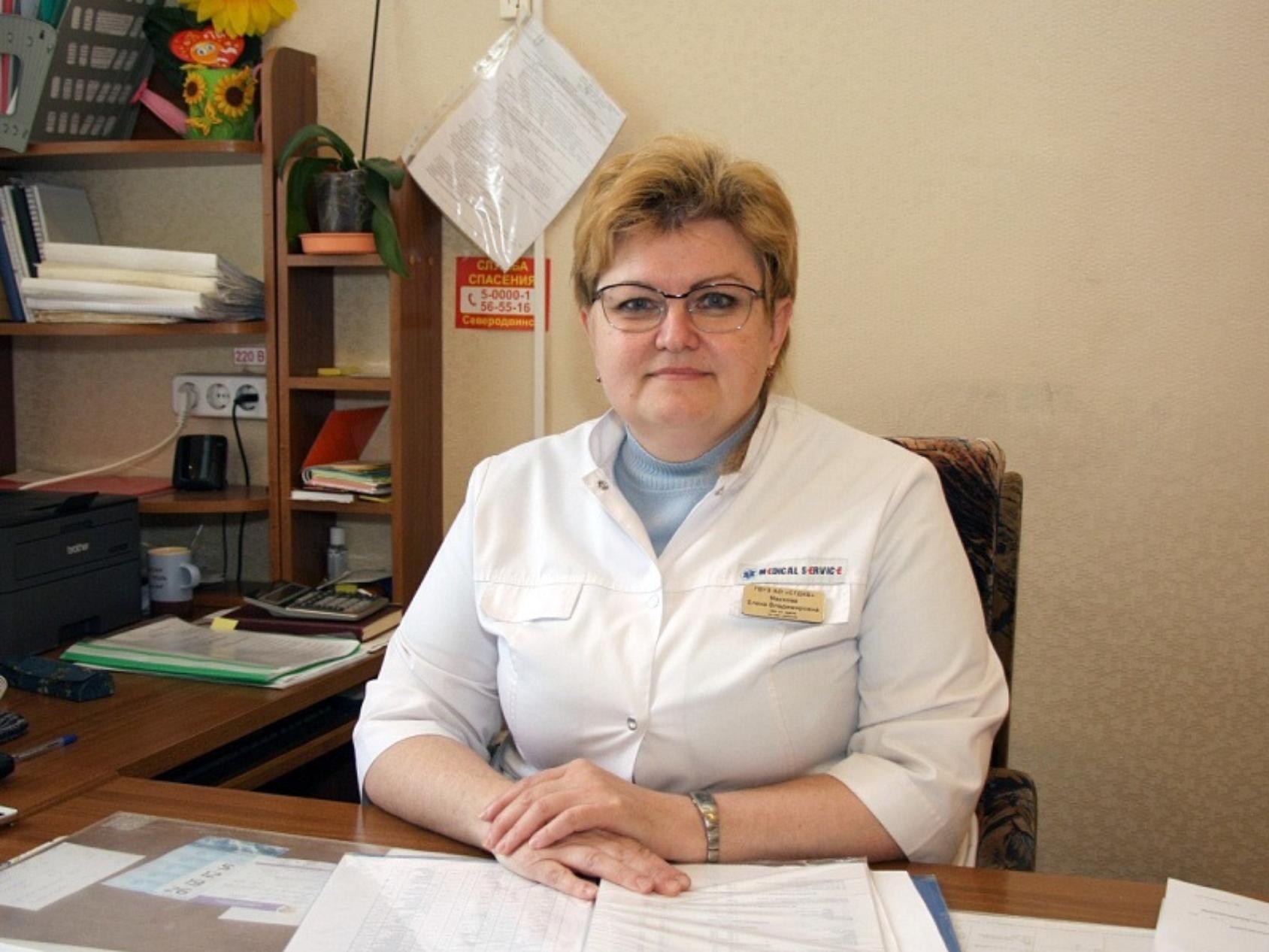 Заместитель главного врача Северодвинской детской больницы Елена Маркова