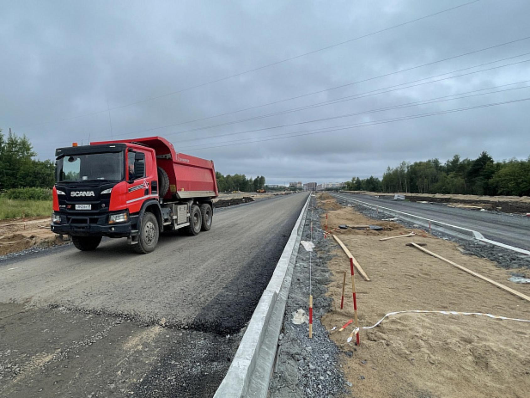 Александр Цыбульский оценил строительство участка Московского проспекта в  Архангельске