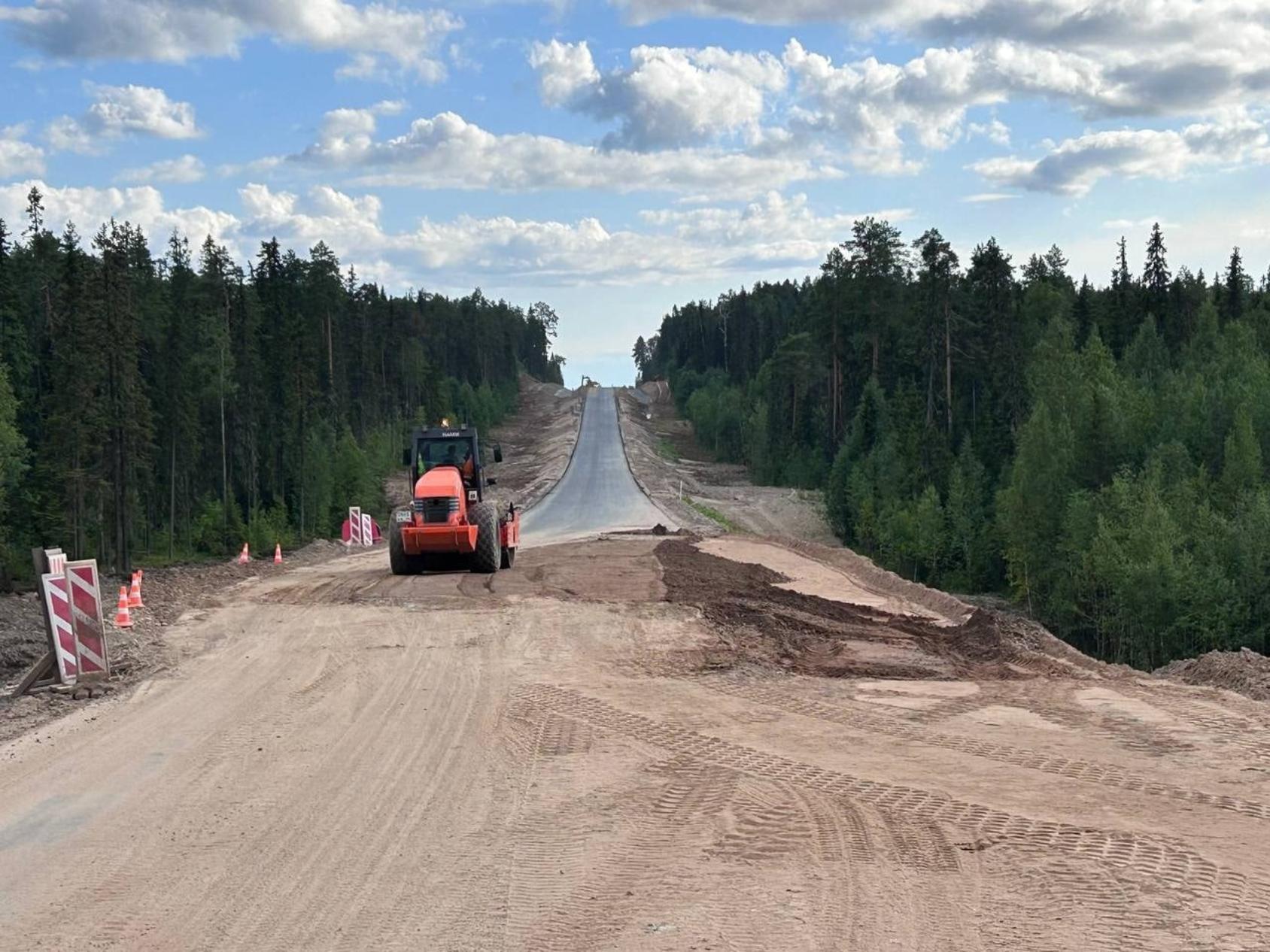 В Архангельской области открыто движение по трассе Архангельск — Онега