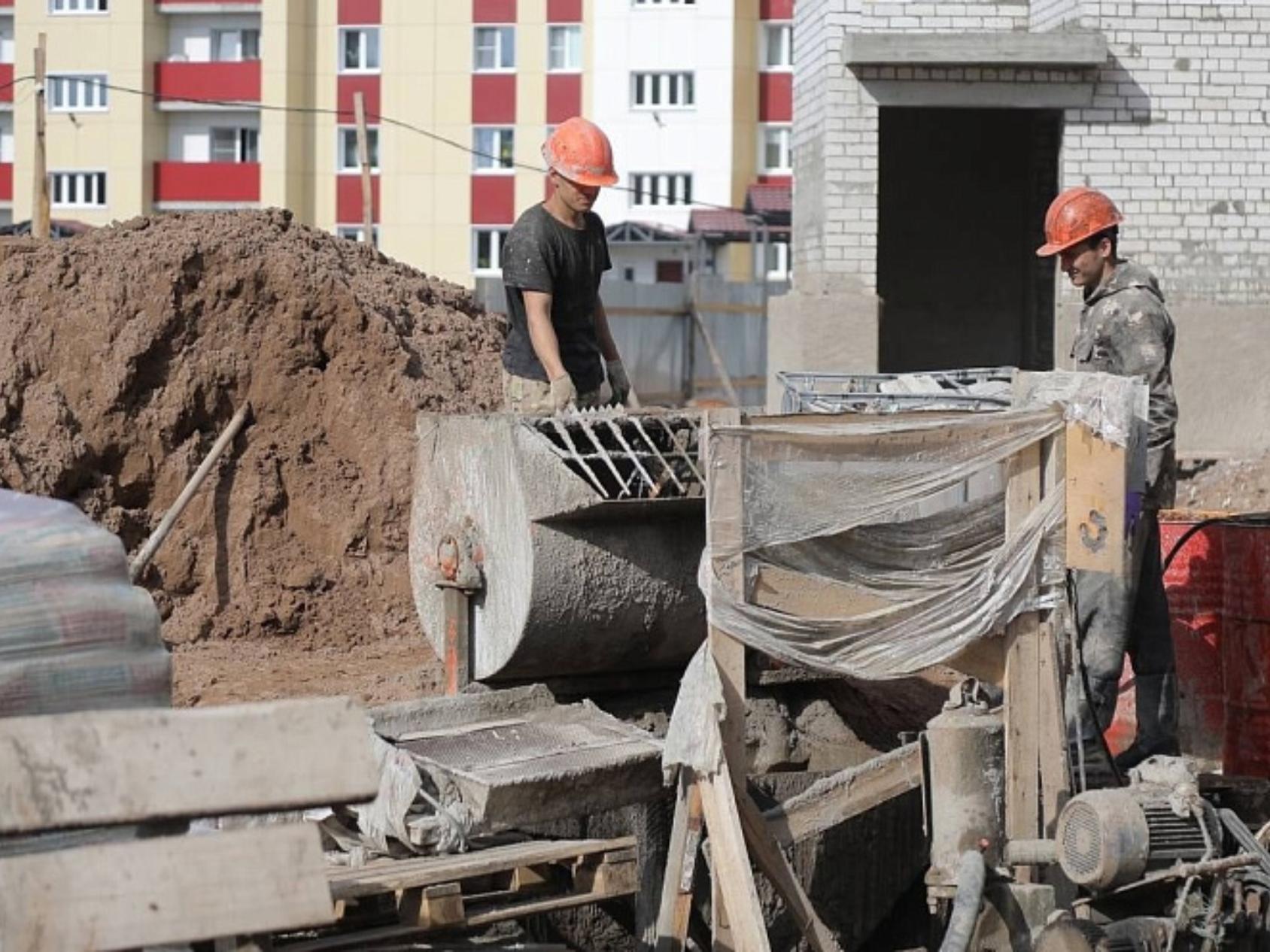 В Новодвинске завершается строительство еще одного дома для переселенцев из  аварийного жилья