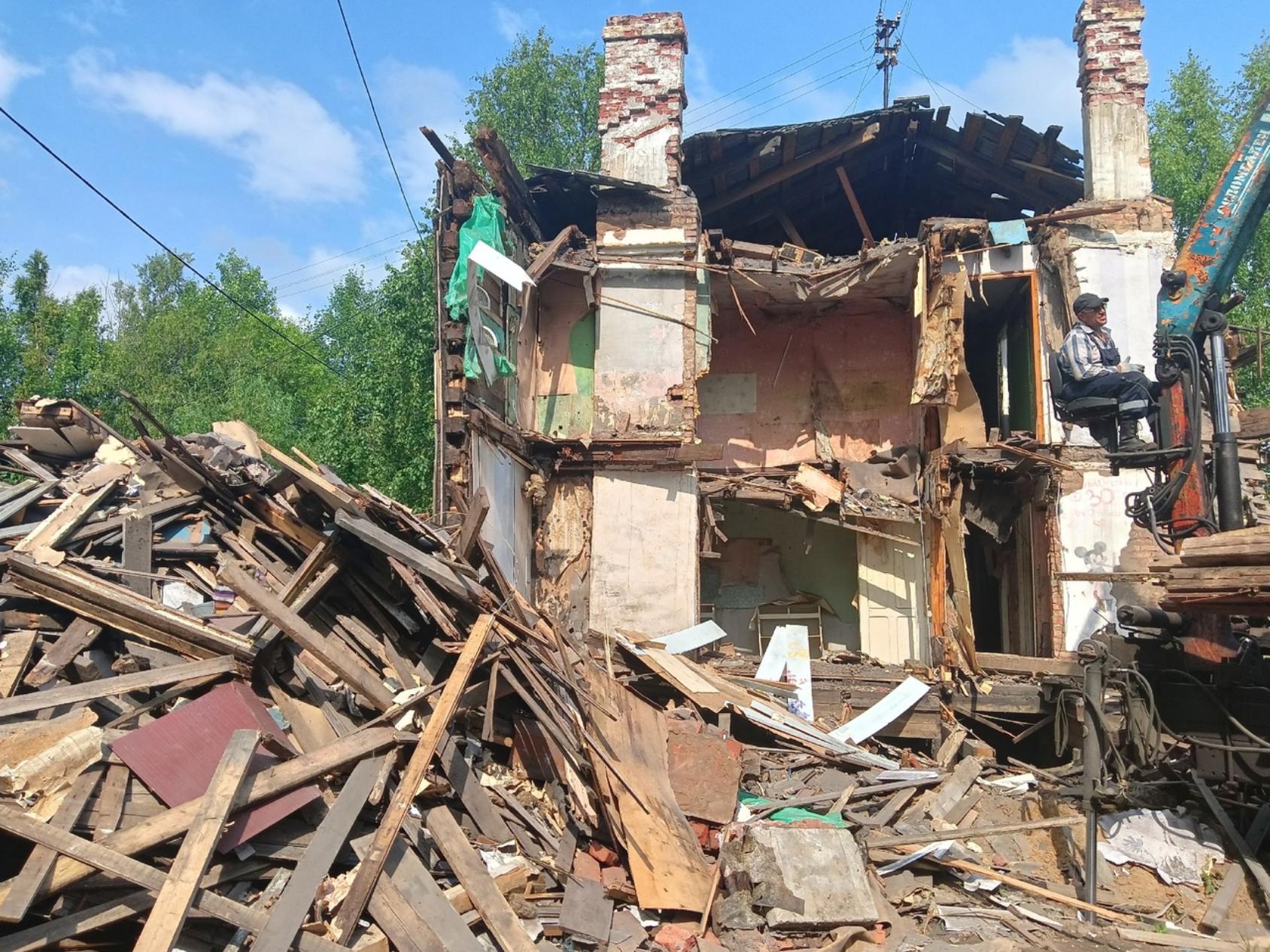 В Архангельске обнародовали перечень подлежащих сносу домов в Северном  округе