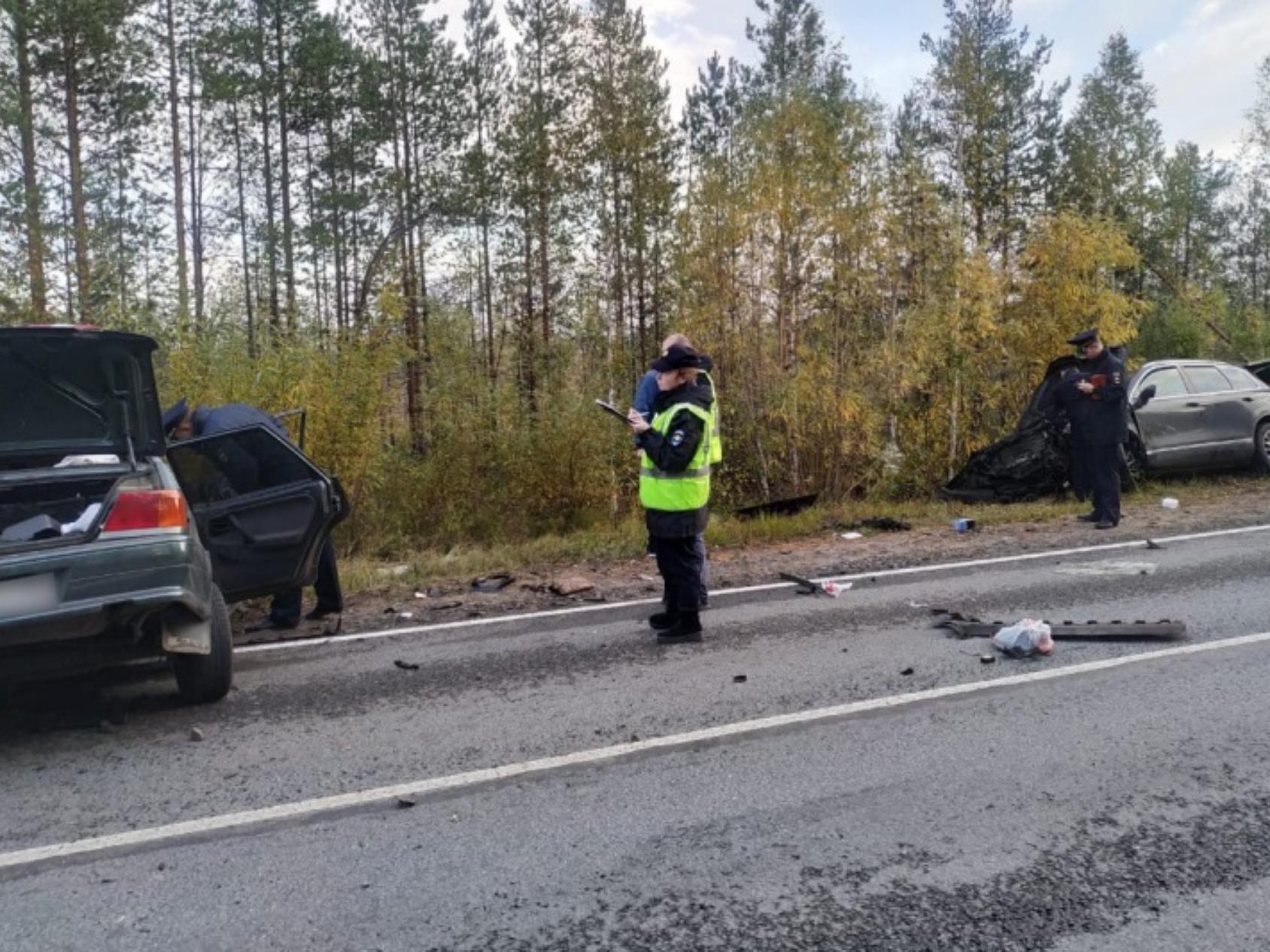 В Северодвинске в аварии на Кородском шоссе погибло два человека