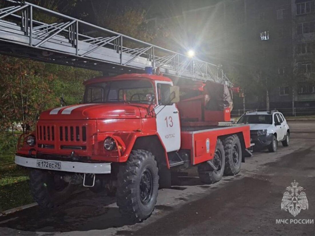 В Котласе произошёл пожар в детском реабилитационном центре