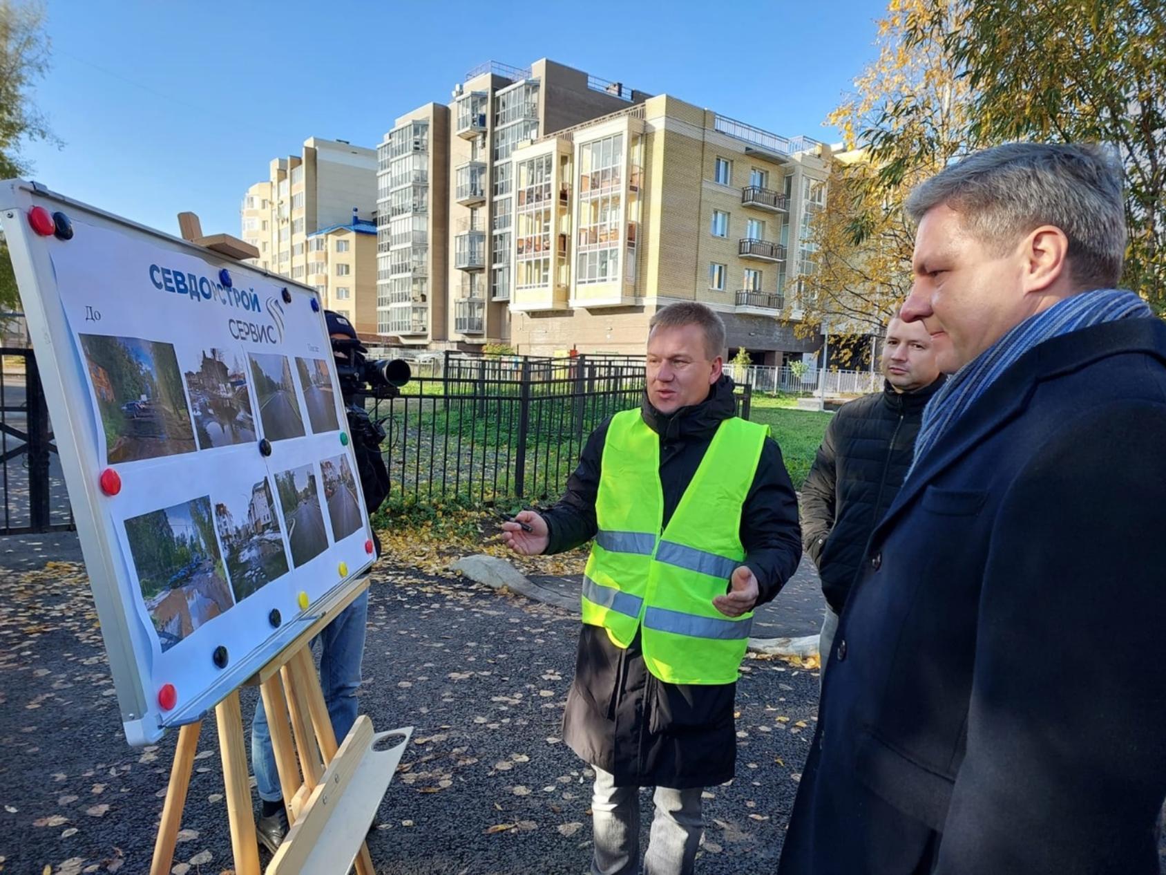 В Архангельске началась приемка дорог, отремонтированных по нацпроекту