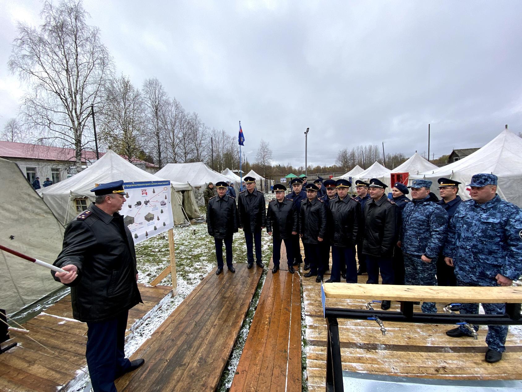 В Архангельской области прошли специальные учения ФСИН, МВД, Росгвардии и  МЧС