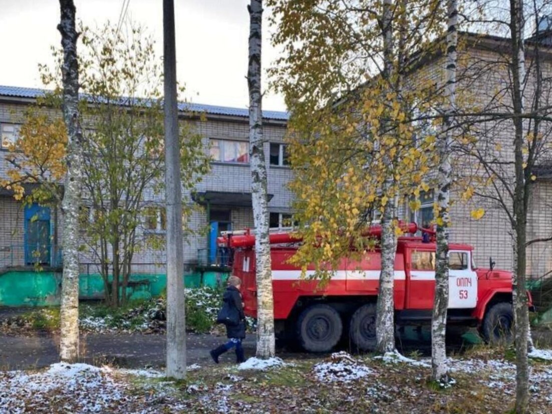 Пожар в Новодвинске сегодня. ЧП В Новодвинске сегодня.