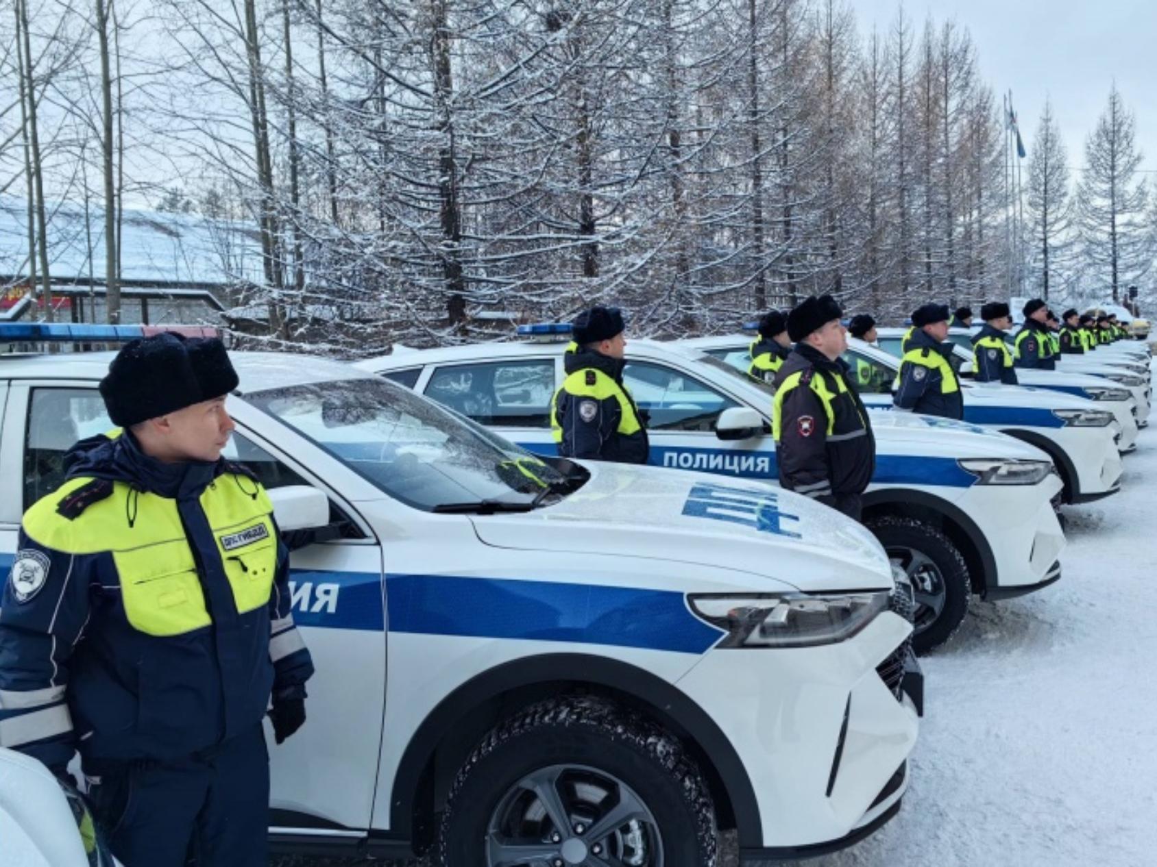 Сотрудники ГАИ региона получили новые служебные автомобили