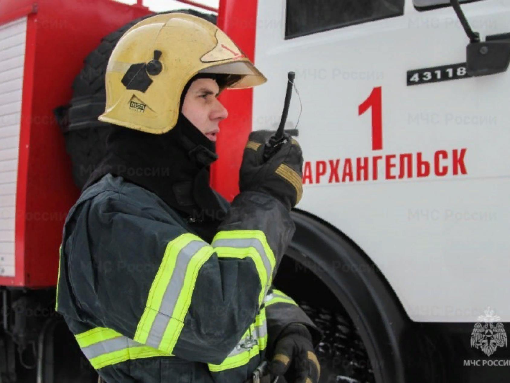 В Архангельской области в новогоднюю ночь ликвидировали девять пожаров