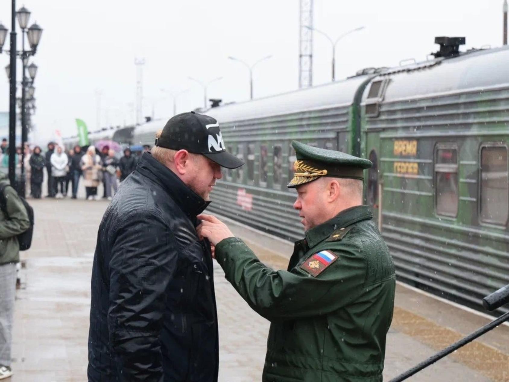 Поезд «Сила в правде» пробудет в столице Поморья до 19:00