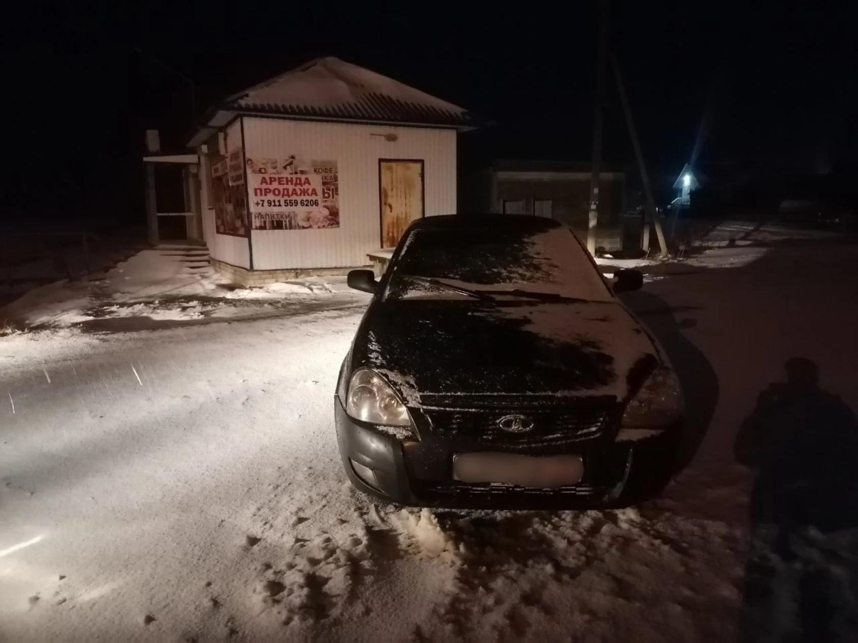 В Емецке задержали пьяного мужчину за рулём - он был без водительских прав