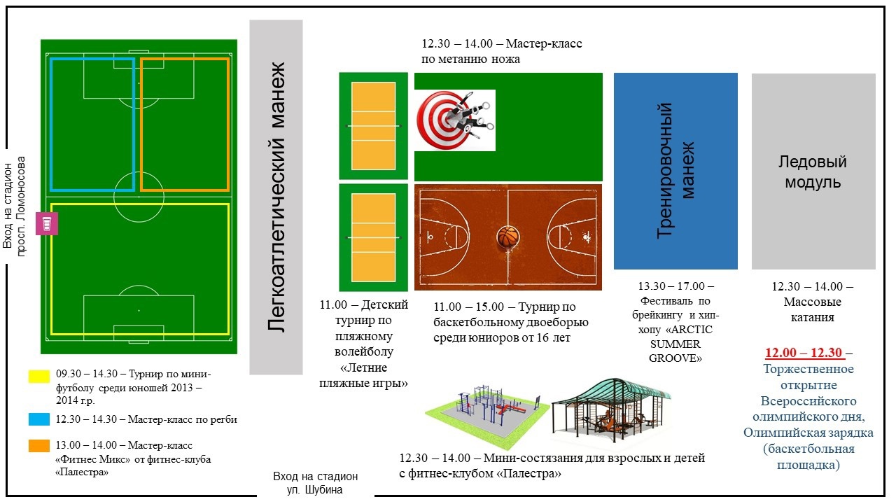 Архангельская область присоединяется к Всероссийскому олимпийскому дню