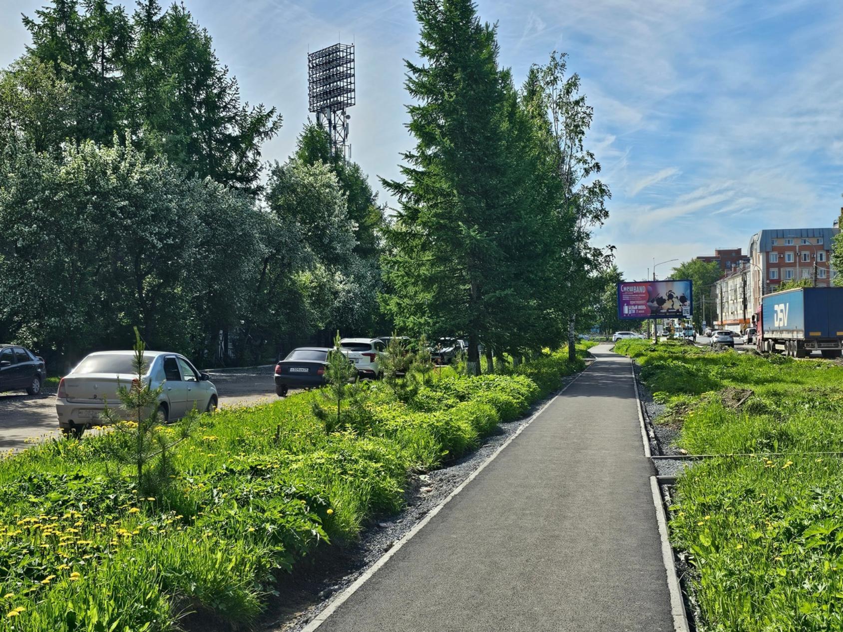 В Архангельске назвали территории, где будет восстановлены тротуары