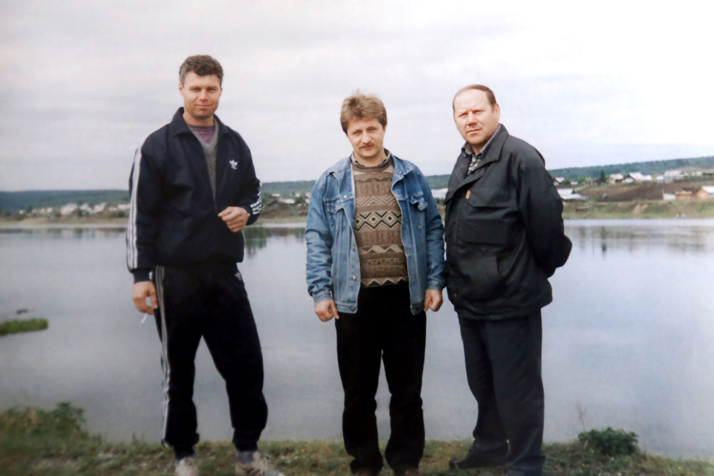 Слева направо: Александр Михайлов, Сергей Тарасевич и Владимир Ашаев