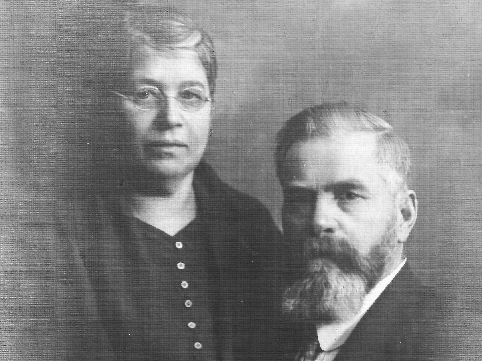 Супружеский портрет Манаковых. 1930-е годы. Москва.
Собрание автора